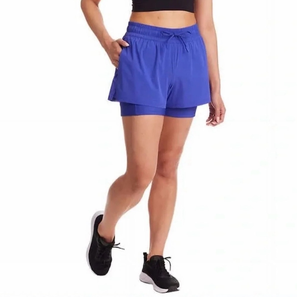 Spyder Women's Blue Athletic Shorts size XL